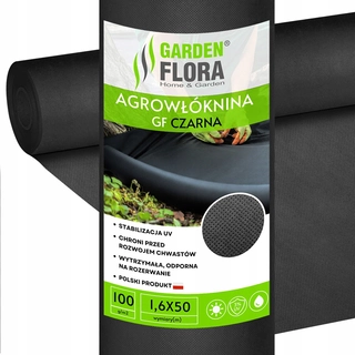 Agrotextília - Agrotextilné mulčovanie (proti burine) GF Agro black 160 x 5000 cm 100 g/m²